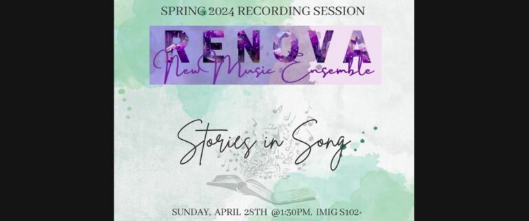 Renova New Music Ensemble: Stories in Song