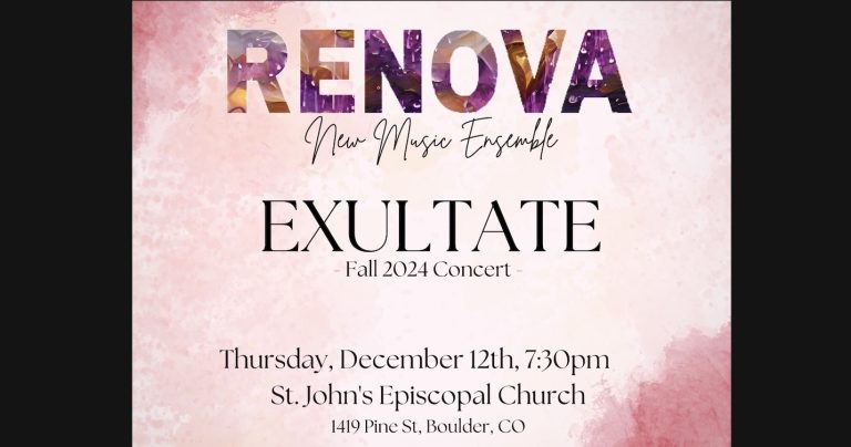 Renova New Music Ensemble: Exultate